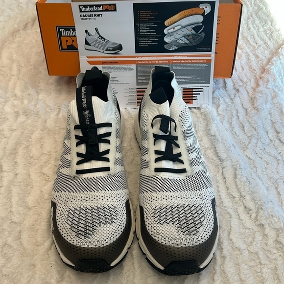 Timberland pro radius net slip on composite safe toe men’s sneaker size 7 new - Picture 1 of 9